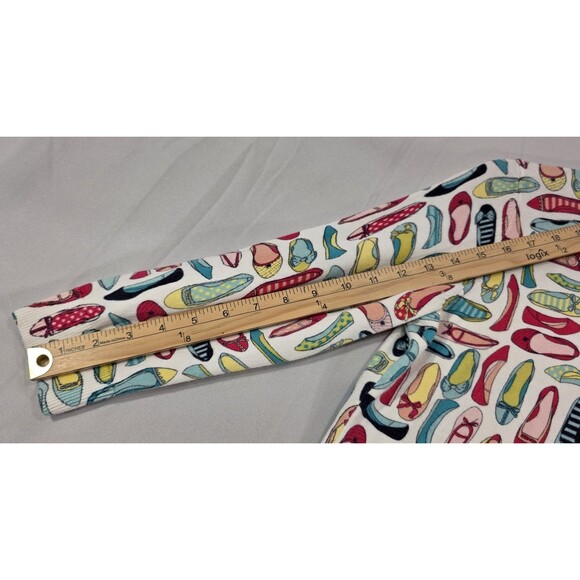 Talbots Womens Cardigan Sweater Cotton Button Up Novelty Print Whimsical Size S - Picture 10 of 10